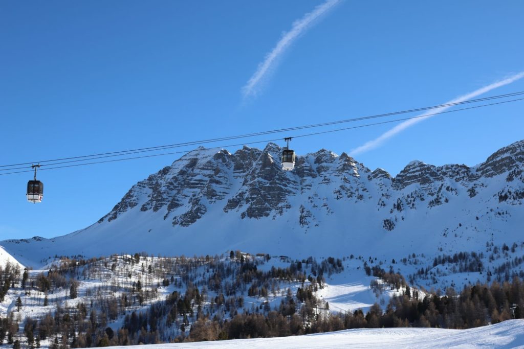 The prettiest place on the snow? Chabrieres Gondola in Vars